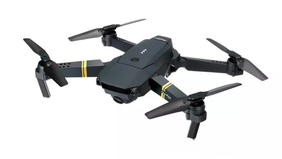 Mini-Drohne 4K Fold and Fly Quadcopter mit Kamera, Steuerung per Smartphone oder Fernbedienung, WiFi-Verbindung