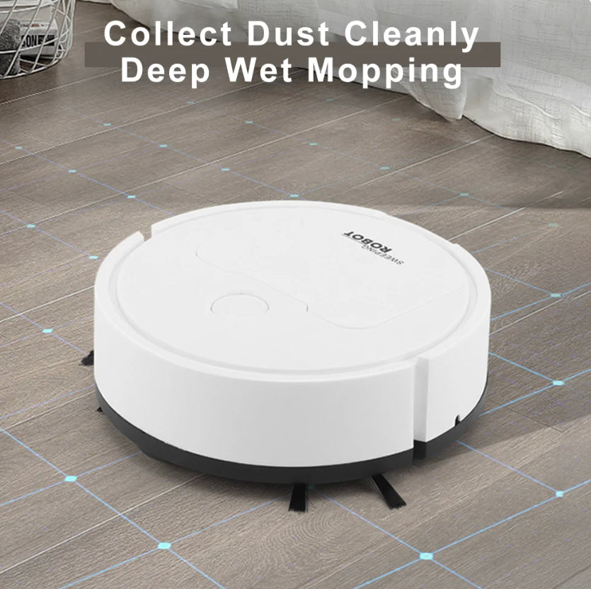 Intelligenter 3-in-1 Staubsauger-Roboter für die Reinigung